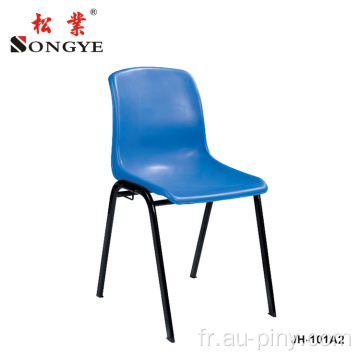 Chaise en PVC empilable de design ergonomique de luxe